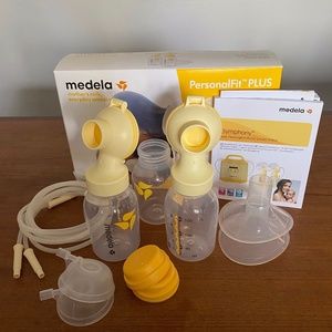 Medela double pump set